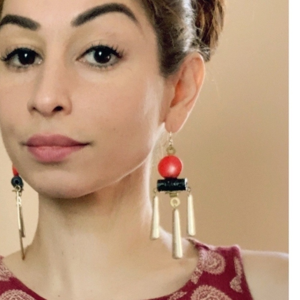Asian Inspired, Dangling Earrings - image 5
